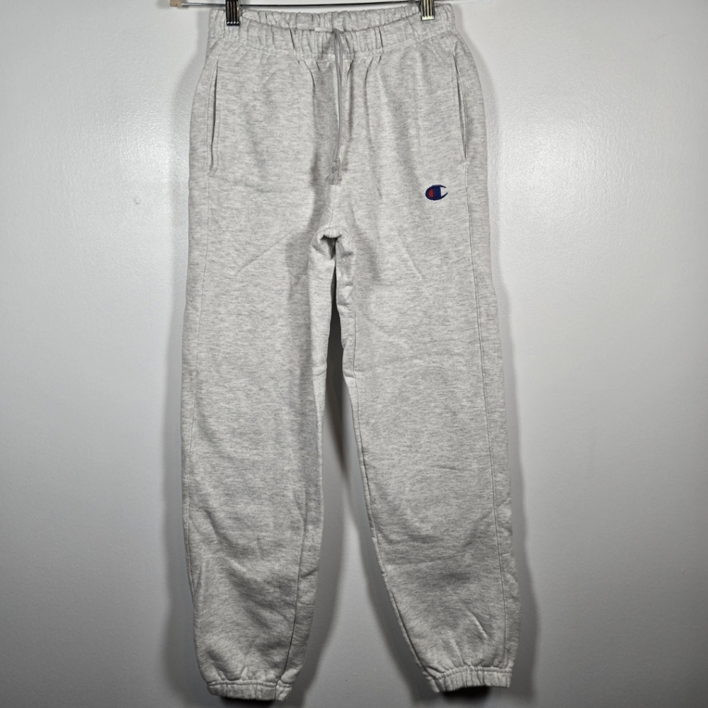 Champion Reverse Weave Vintage Drawstring Waist Fleece Jogger Sweatpants Size XS